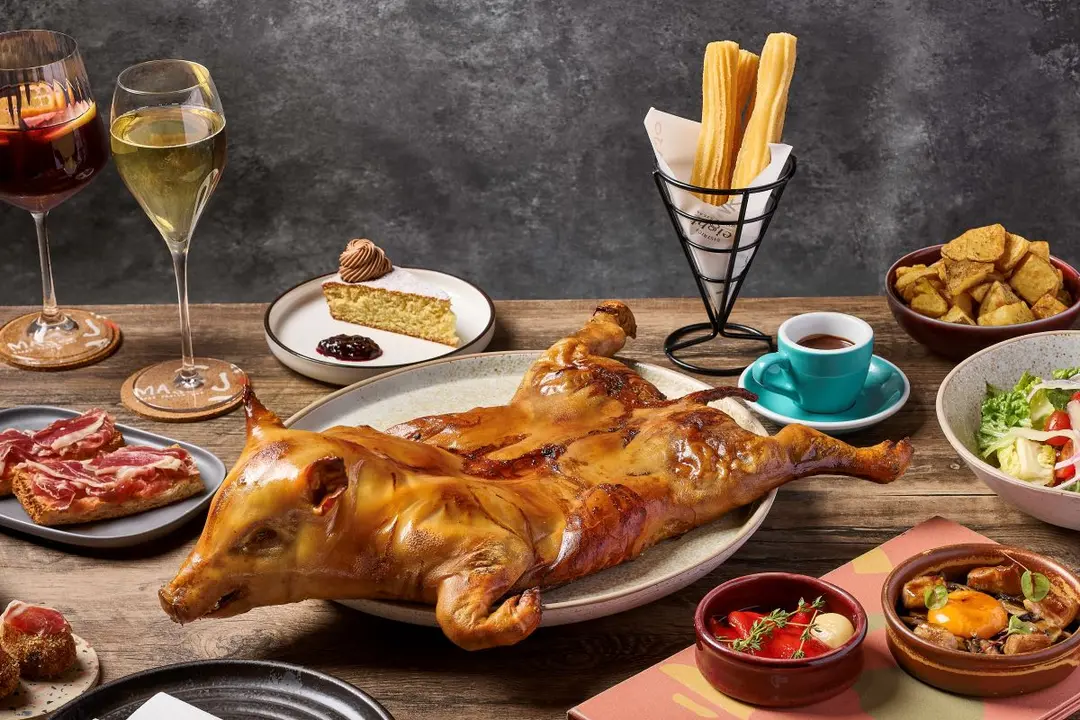 Iberico Fiesta Sharing Menu for 4 2200 MAJO Tapas Paella Bar in