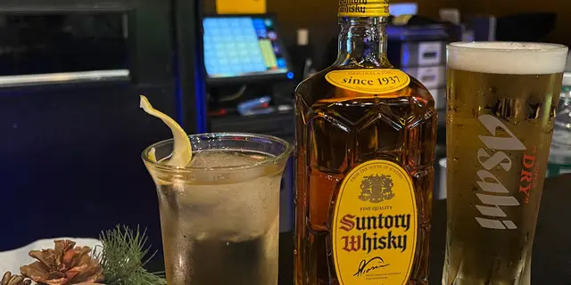 日本Asahi生啤買一送一 日本Whisky Suntory HighBall買一送一